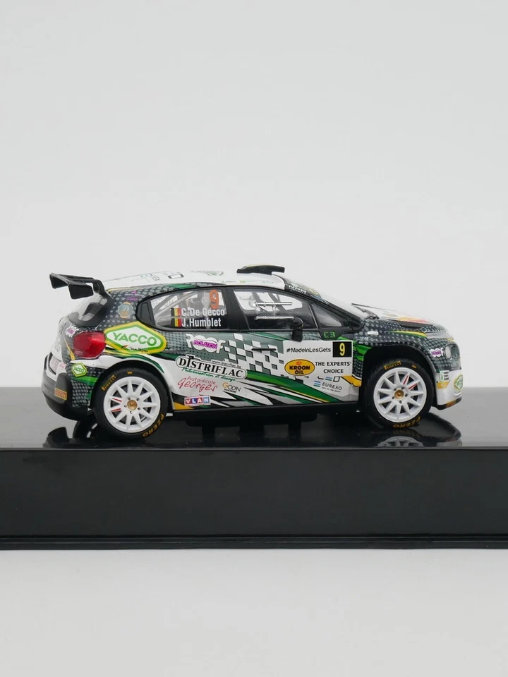 Coche diecast ixo 1:43 Citroen C3 Rally2 WRC 2021 C.De Cecco - J.Humblet RAM818LQ Foto 3 de 4