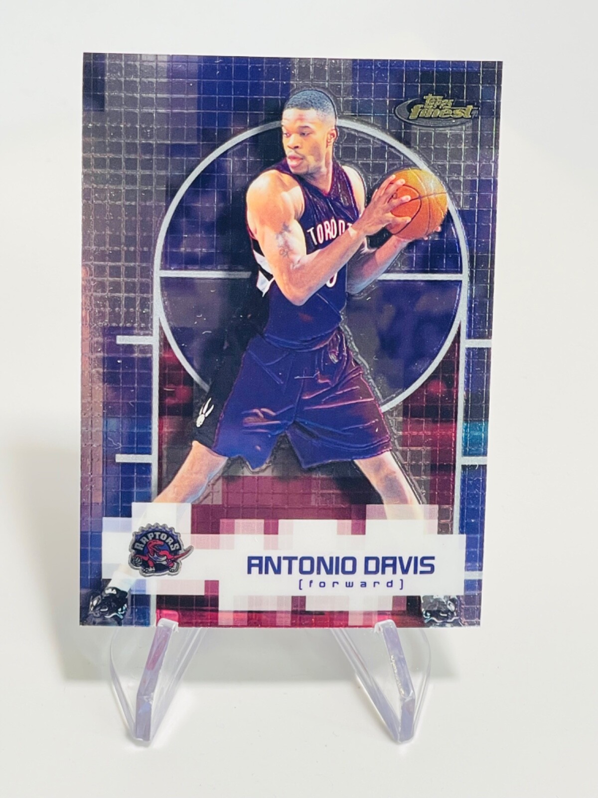 ANTONIO DAVIS 2000-01 Topps Finest  Raptors #35