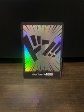 One Piece Card Game DON!! Card Foil Green One Piece Card Game Back 