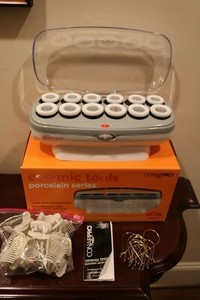 ConairPro Ceramic Tools Porcelain Series Electric Hair Rollers