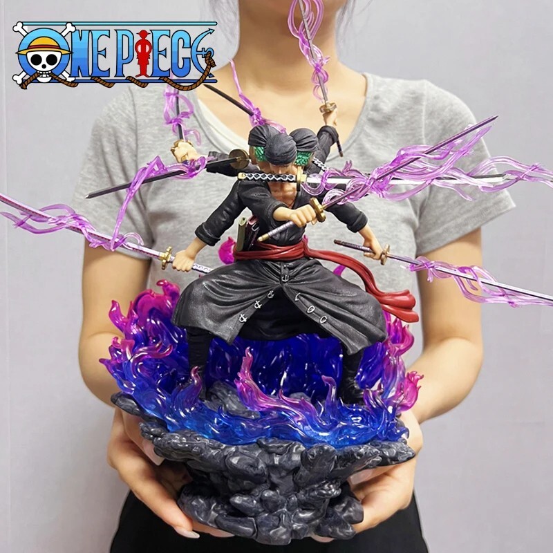 Statue Roronoa Zoro 40cm de collection aux finitions premium pour fans de One Piece