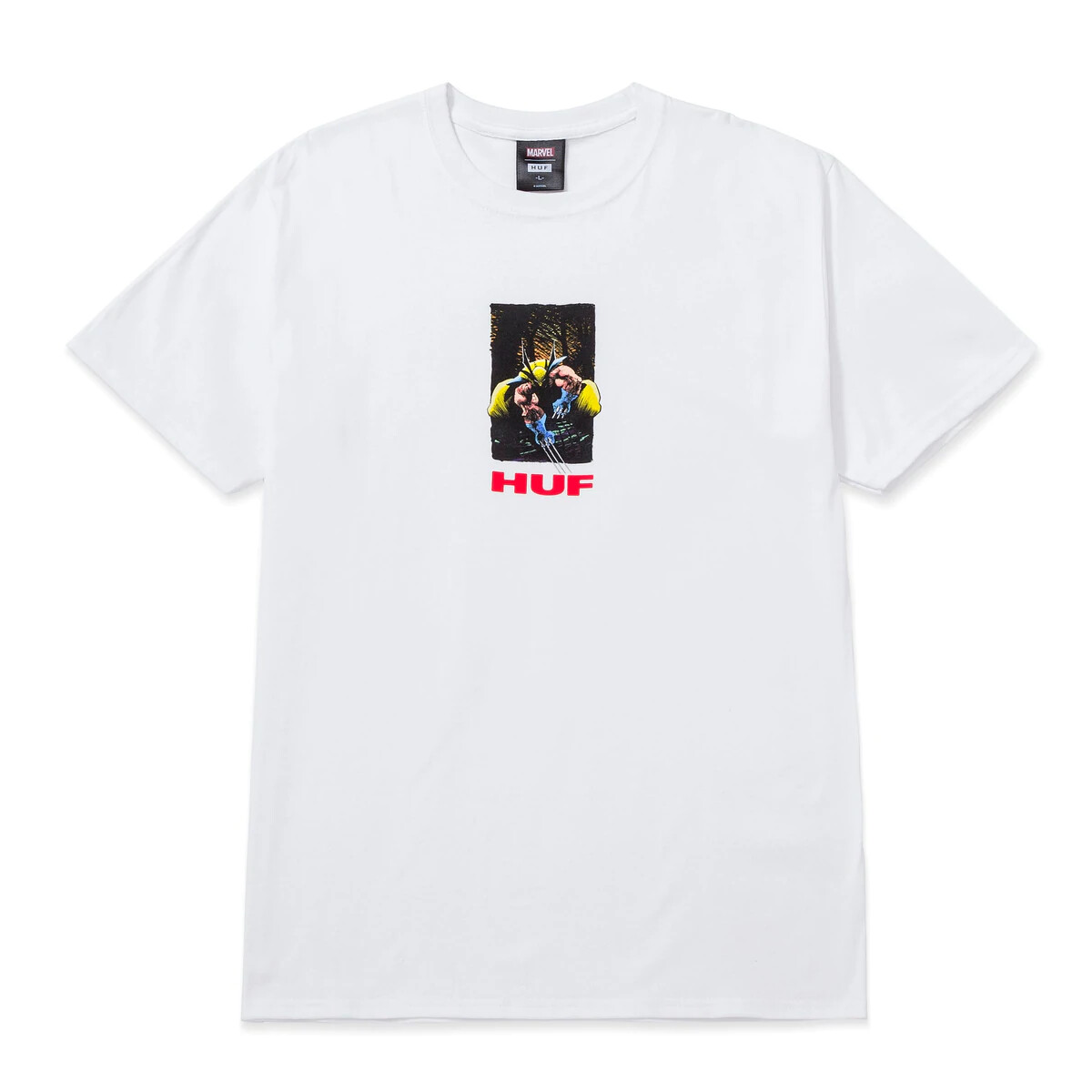 Camiseta de skate HUF x Marvel Wolverine X-Men Spiderman Hulk Ghost Rider NUEVA VENTA