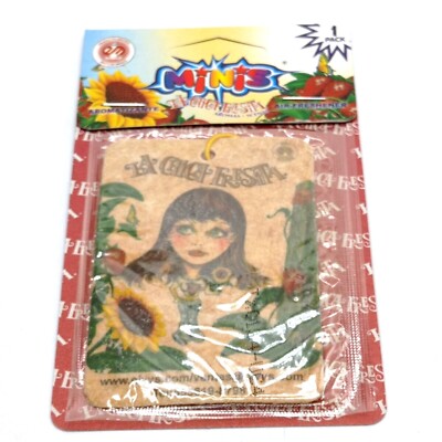 La Chica Fresita MINIS Single Car Air Freshener Essence Strawberry (3-5 Pack)