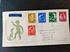 1962 NETHERLANDS CHILD CARE SOCIAL WELFARE BOY WITH DOG SET  FDC