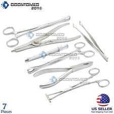 ODM 7 Body Piercing Instruments Kit Tools Penington Forceps, DS-1030