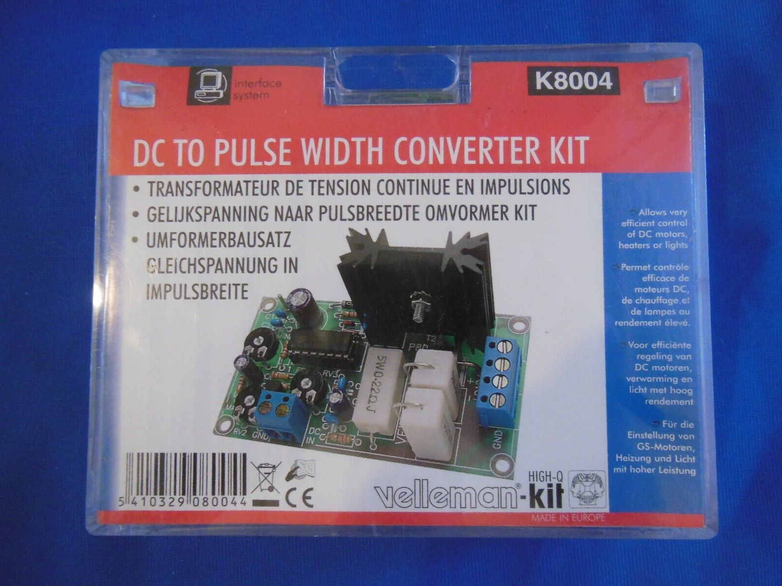 K8004 Velleman DC zu Pulsweitenwandler Kit