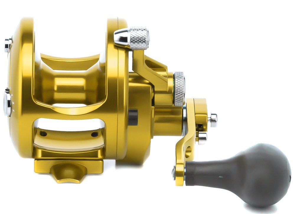 Avet JX 6/3 MC 2-Speed Lever Drag Casting Reel JX6/3MC - GOLD - Right Hand New