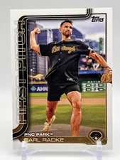 Carl Radke First Pitch PNC Park - 2025 Topps Series 1 Pittsburgh Pirates #FP-6