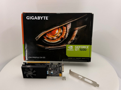Gigabyte GeForce GT 1030 OC 2GB Low Profile Graphics Card