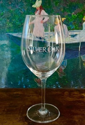 Schott Zweisel SILVER OAK Napa Valley Winery 8 5/8'' WINE GLASS Excellent