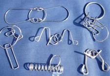 12 Metal Puzzles Jumbo Metal, Magic Trick