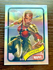 2025 Topps Chrome Marvel Okoye Refractor #58