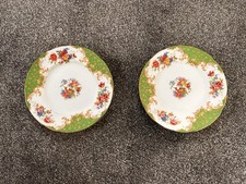 2 X Paragon Rockingham Tea Plates