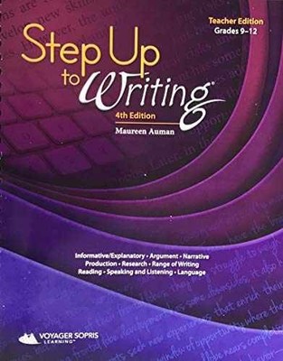 Step Up To Writing, Teacher - Spiral-bound, by Maureen E Auman - Very Good