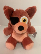Jazwares Five Nights at Freddy’s Classic Foxy Stuffed Plush 8" Toy Glow Eyes NWT