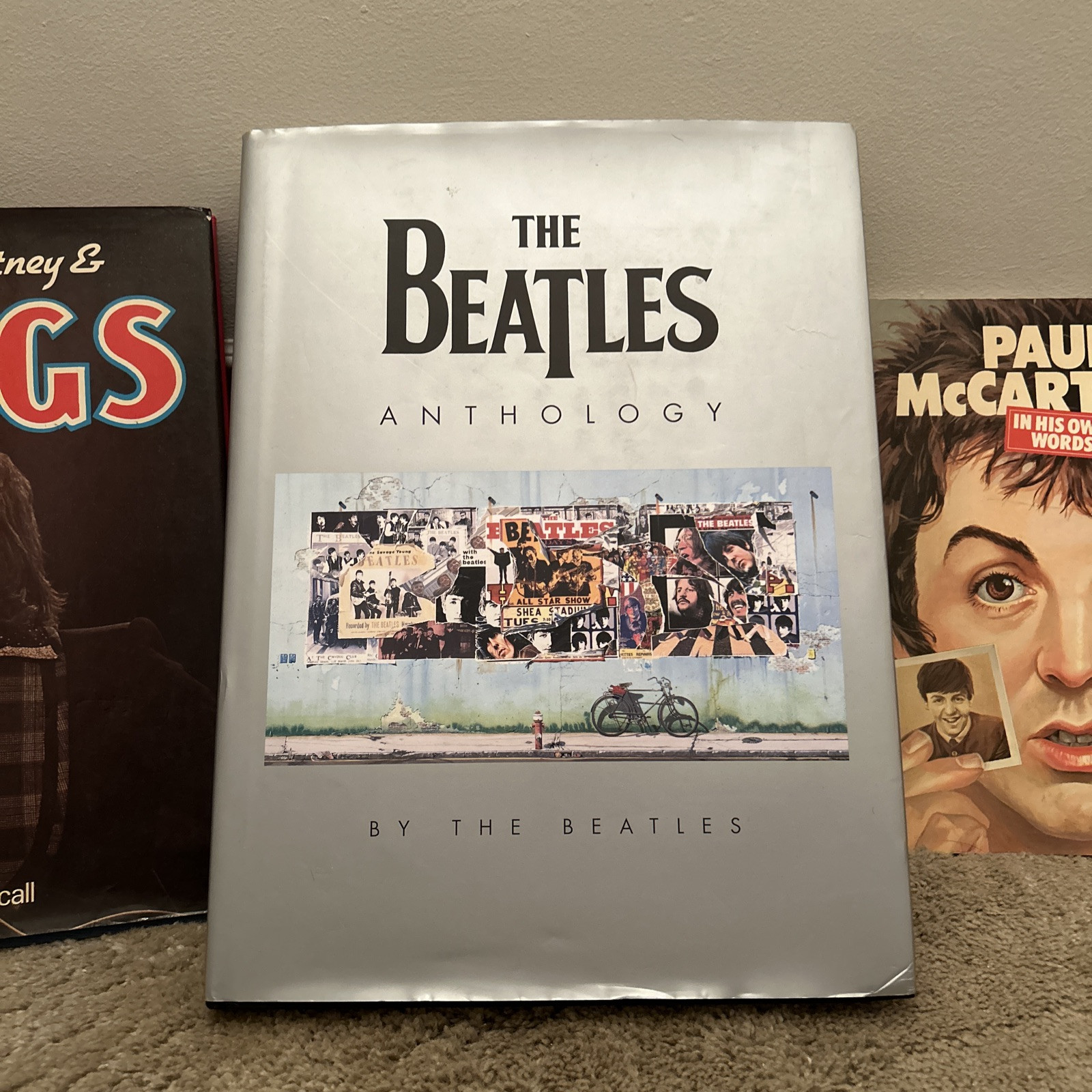 The Beatles Anthology Hardback Book Paul McCartney wings & in his own words