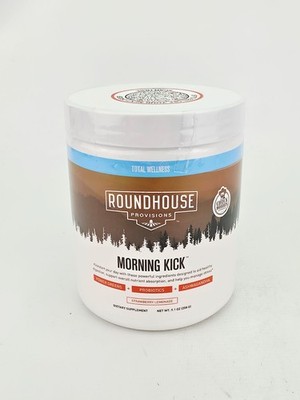 Roundhouse Provisions Morning Kick Powder Strawberry Lemonade 9.1 oz