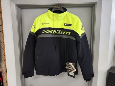 KLIM MENS KAOS Winter JACKET COAT -Hi Vis / Black - MEDIUM - NEW