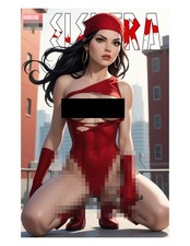 Elektra Custom Comic Book Cover Variant