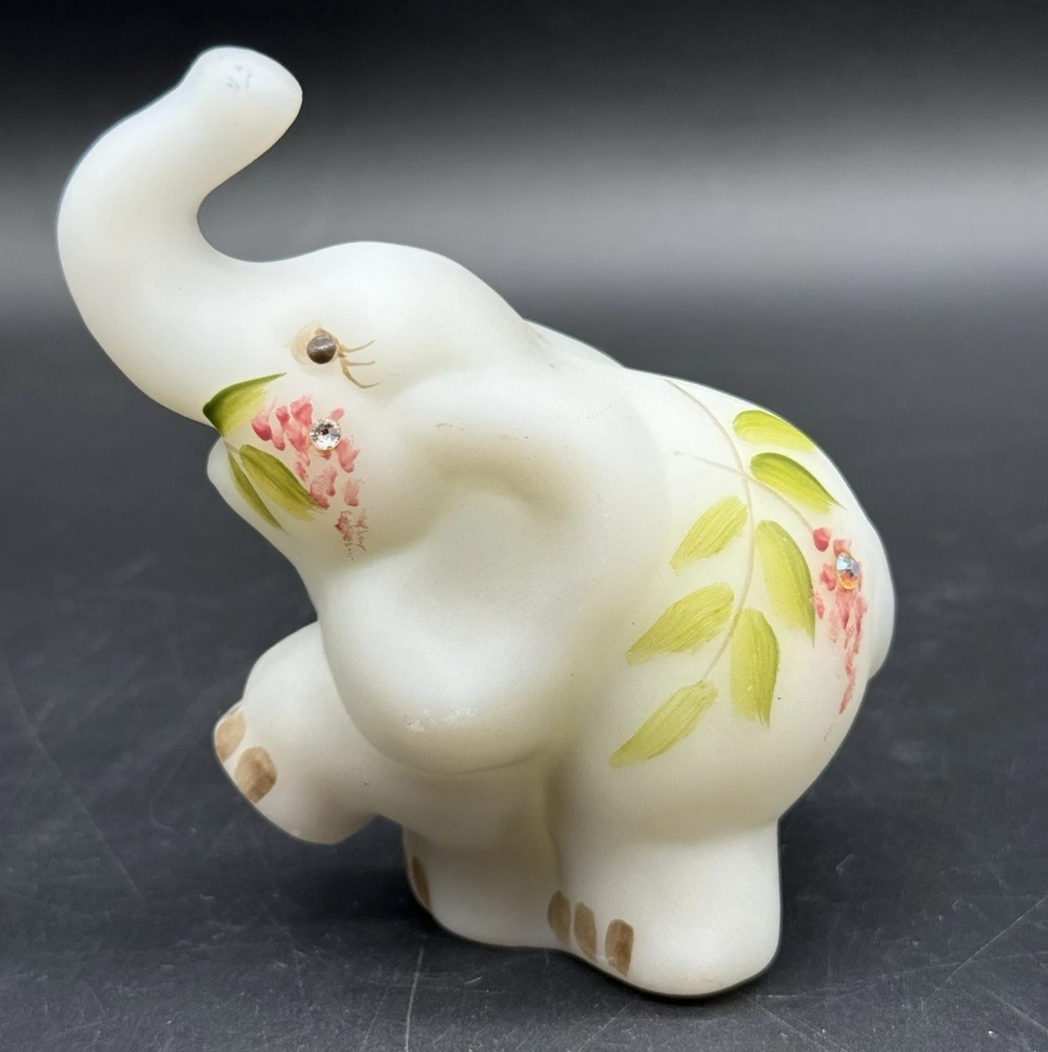 Fenton Glass Elephant for sale | eBay