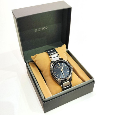 Seiko Selection 7B75-0AA0 World Time Solar Radio Men's Watch