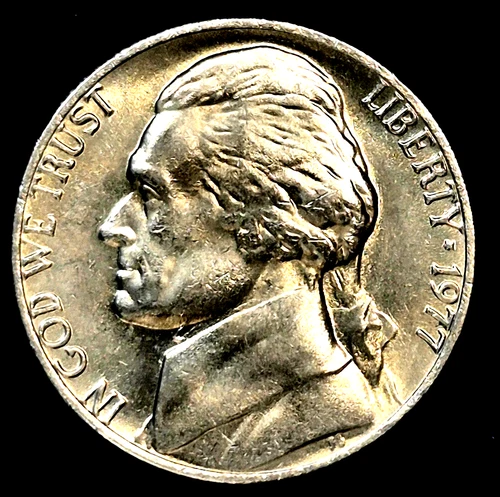 1977-P Jefferson Nickel — photo from another recent sale