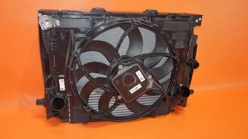 BMW 528 VENTILADOR RADIADOR CONDENSADOR REFRIGERADOR 012 2013 2014 2015 2016 7618757 Foto 3 de 4