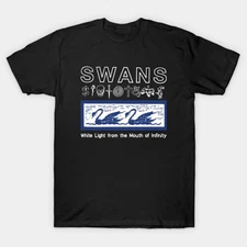SWANS White Light from the Mouth of Infinity Shirt Cotton Full Size QX365