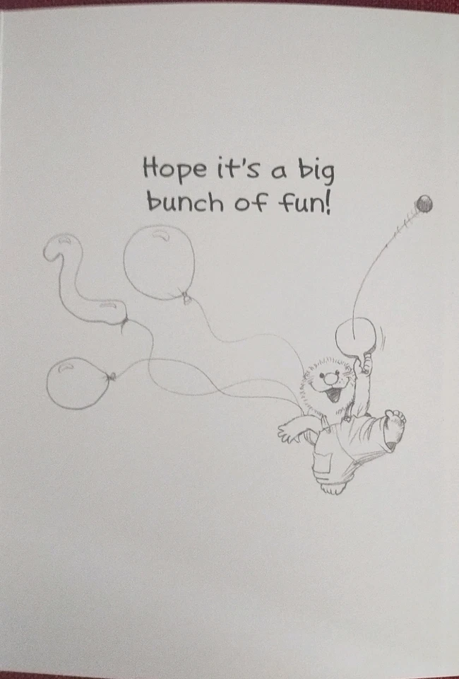 SUZY'S ZOO OLLIE MARMOT HAPPY BIRTHDAY GREETING CARD WITH ENVELOPE - Image 2 of 2