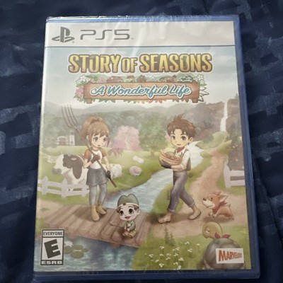 Jual PS5 Story of Seasons A Wonderful Life Premium/Standar Edition