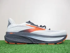 Brooks Ghost 17 Shoes Mens 12 Wide Oyster Mushroom Orange Ebony Road Running