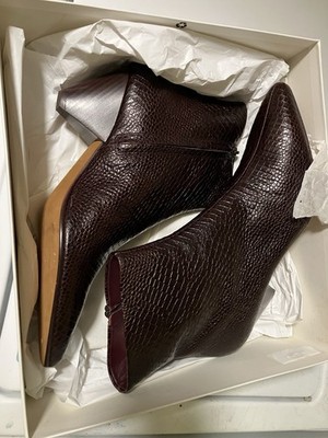vince women vero cuoio ankle boots brand new $395