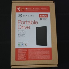 New Seagate External Portable SSD 1TB Micro USB-B to USB-A HDD STGX1000400