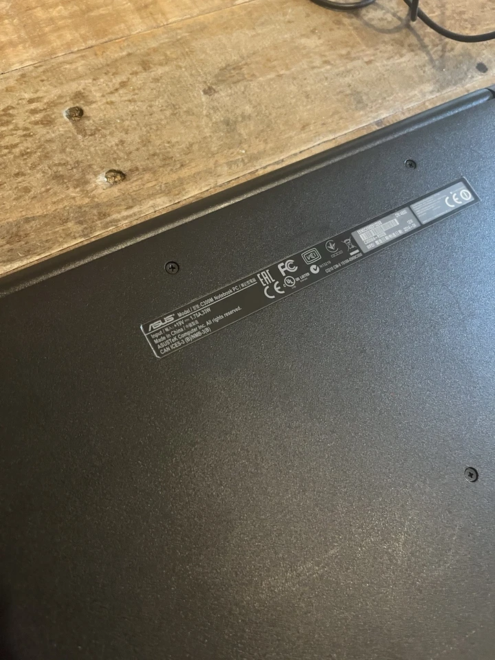 ASUS Chromebook C300M Laptop Black - Image 2 of 4