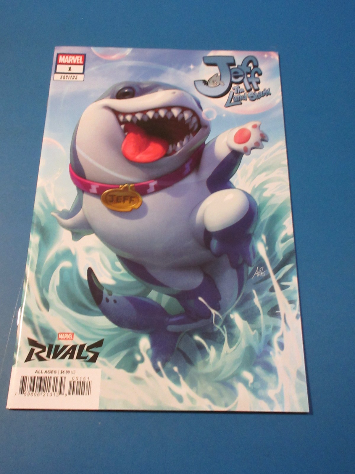 Jeff The Land Shark #1 (100 Copy Incv Artgerm Rivals Vir Variant