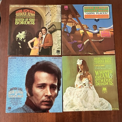 #ad Herb Alpert And The Tijuana Brass A Lot Of Four Vinyl LPS VG PLUS $16.85