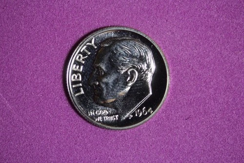 ESTATE FIND 1964 ROOSEVELT DIME #K58323