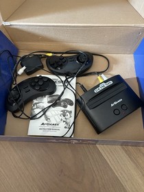 SEGA Genesis Classic Black Game Console with 80 Preloaded Games w/Sonic Hedgehog