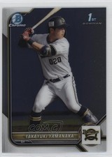 2022 Bowman NPB Nippon Professional Baseball Chrome Takayuki Yamanaka 00cp