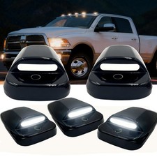 Led Cab Roof Marker Running Lights Lamp For Dodge Ram 1500 2500 3500 Truck Smoke
