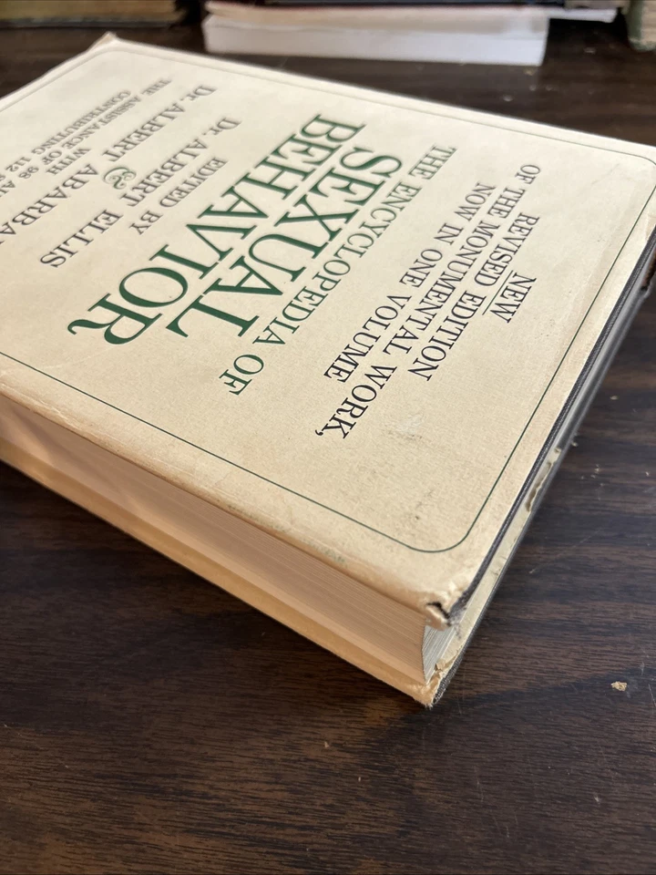 Albert Ellis, Albert Abarbanel THE ENCYCLOPEDIA OF SEXUAL BEHAVIOR New 1967 Ed - Image 3 of 4