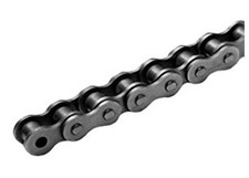New TSUBAKI RS40-1-RP 10FT SINGLE STRAND ROLLER CHAIN.                       (I)
