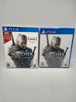 The Witcher 3 Wild Hunt [w/ Slip Cover] PlayStation 4(PS4) Near Mint [Brand New]
