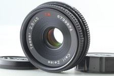  MINT Contax Carl Zeiss Tessar T 45mm F/2.8 AEJ MF Pancake Lens From JAPAN