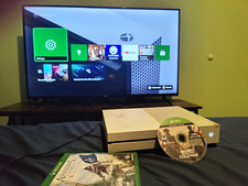 Xbox One S 1TB White Console + Power Cable + ...