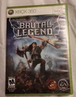 Microsoft Xbox 360 Brutal Legend  Game Complete CiB + Manual