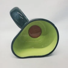 New Tabitha Brown Avocado Shaped Green Mug Stoneware 16oz Target Hot & Cold