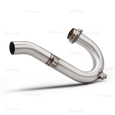 Exhaust System Header Link Pipe Slip-On For Yamaha WR450F 2007-2015 WR / YZ 450F