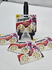 NEW SEALED LOT OF 5 Energizer Hearing Aid Batteries 16 Ct Size 10 Yellow 80 A