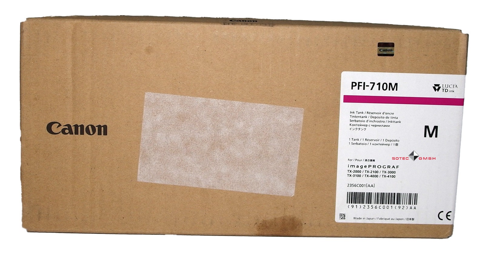 Canon Tinte Ink PFI-710 M Magenta ImagePROGRAF TX-2000 TX-3000 TX-4000